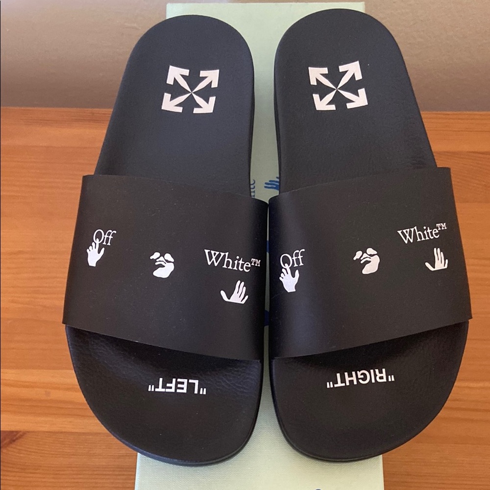 Off-White c/o Virgil Abloh Pool Logo Slide Size 40